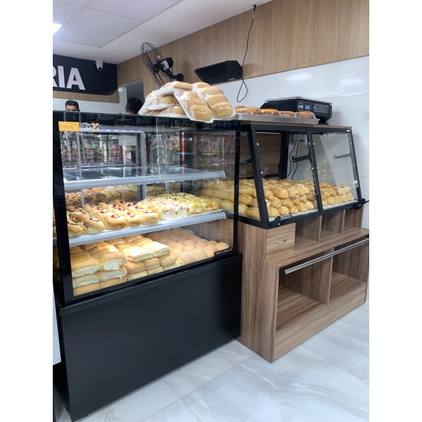 Expositor Vitrine de Pães