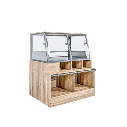 Expositor Vitrine de Pães